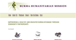 Desktop Screenshot of burmamission.org