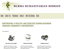 Tablet Screenshot of burmamission.org